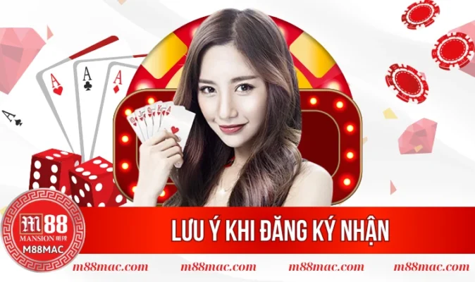 Lưu ý khi đăng ký nhận 