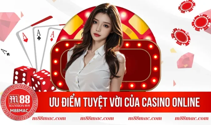 Những lợi ích tuyệt vời của sòng bạc trực tuyến